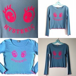 SOLD Hysteric Glamour Smiley Face T Shirt